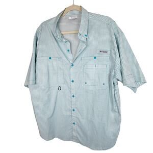 Columbia PFG Mens Vented Fishing Shirt Size L Outdoor Gorpcore Utility Workwear